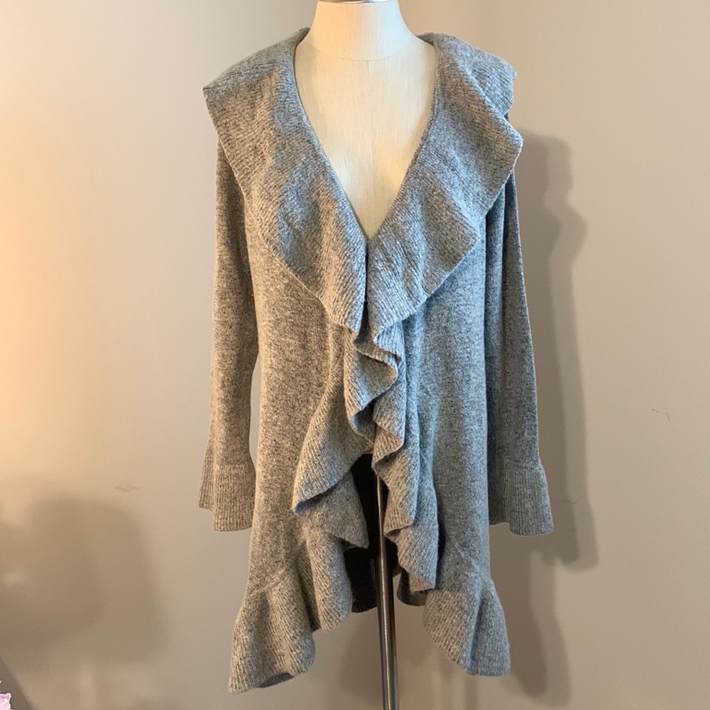 NWOT Ruffled sweater